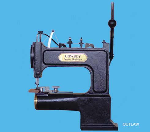 Máquina de coser cuero manual